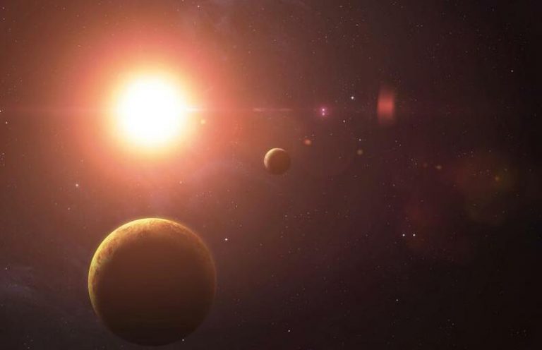 4 planetas encerrados en un ritmo perfecto alrededor de un sol cercano están destinados a ser 'pinballs'
