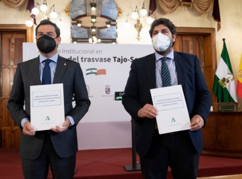 El Gobierno murciano aprueba una declaración institucional en favor del Tajo-Segura