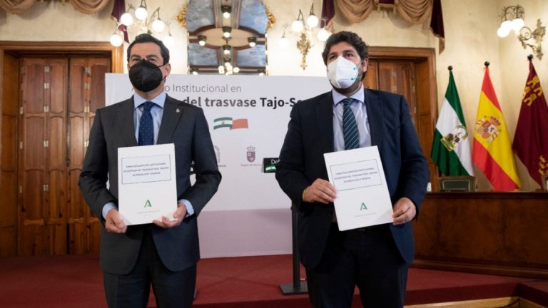 El Gobierno murciano aprueba una declaración institucional en favor del Tajo-Segura