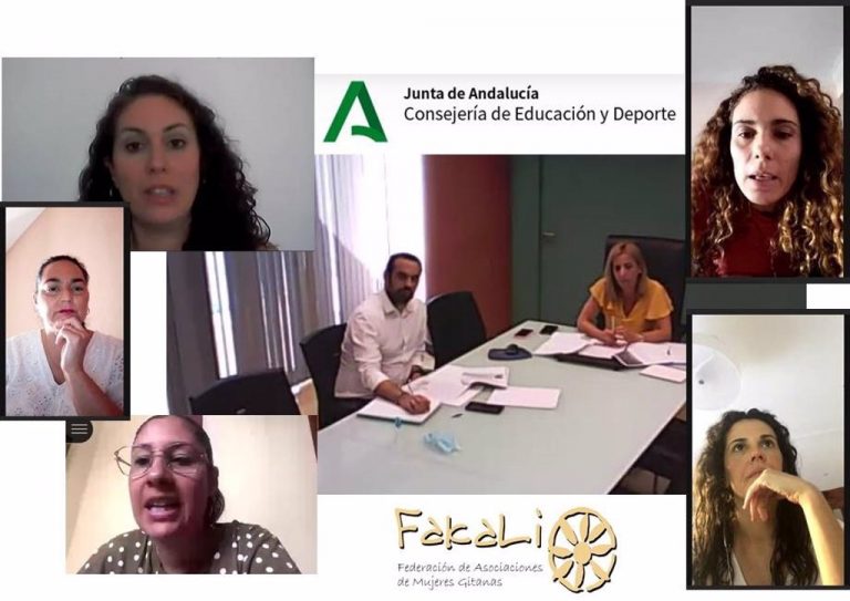 Fakali se reúne con el Gobierno andaluz para analizar la situación de los estudiantes gitanos