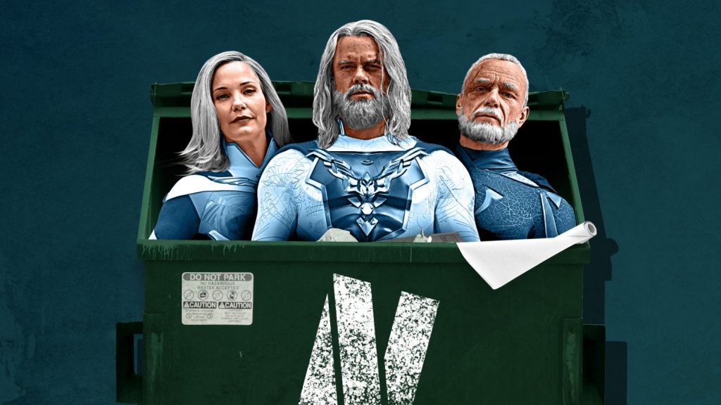 Fallas en las ideas creativas de Jupiter's Legacy netflix