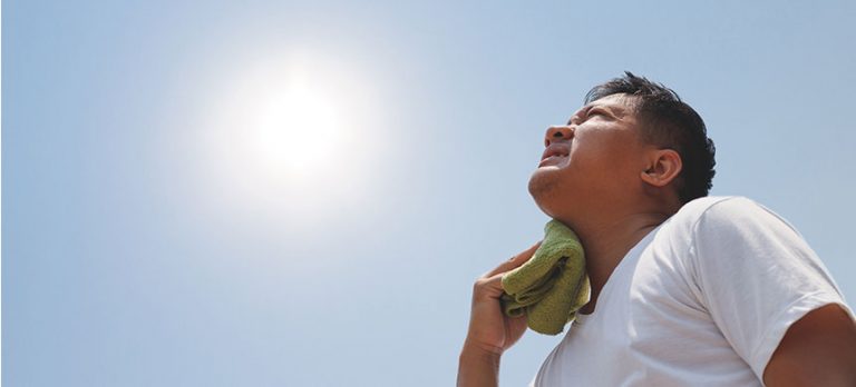 Cómo evitar un golpe de calor