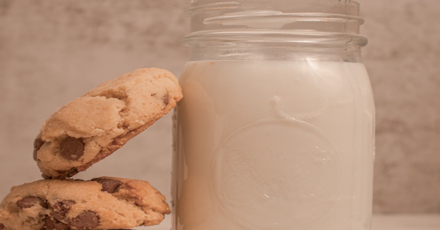 Leche evaporada casera