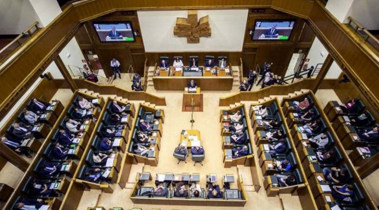 PNV y PSE aprueban en el Parlamento Vasco la Ley antipandemia