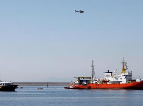 Los migrantes del Aquarius