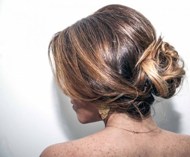 Cómo hacer un moño sencillo