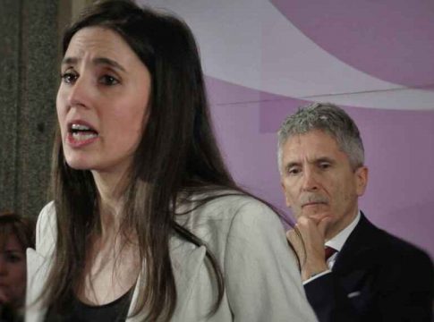 Marlaska e Irene Montero