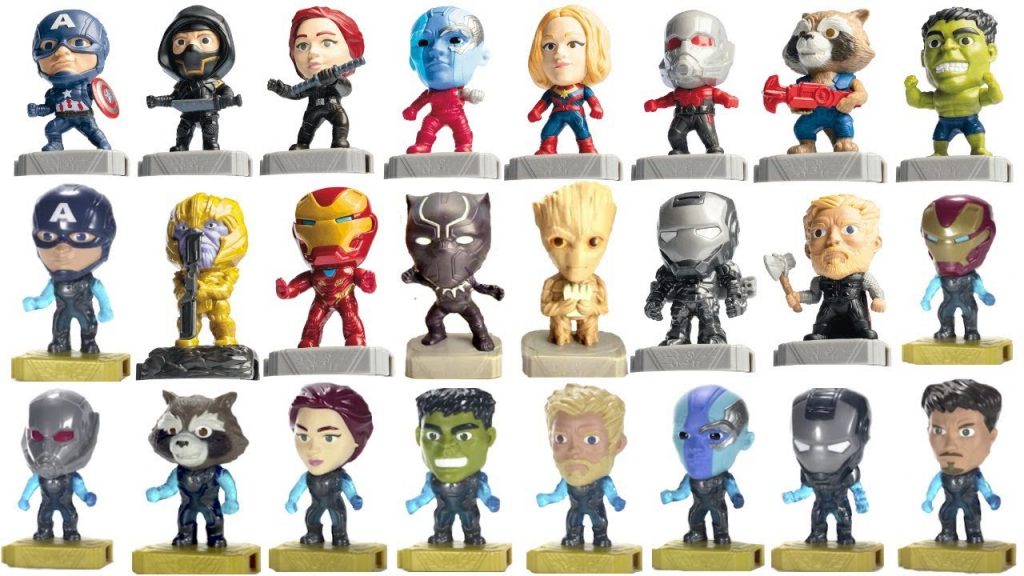 Marvel Avengers Endgame la Happy Meal Toys 2019