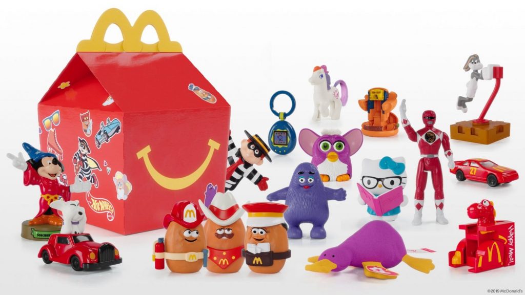 Los juguetes Happy Meal