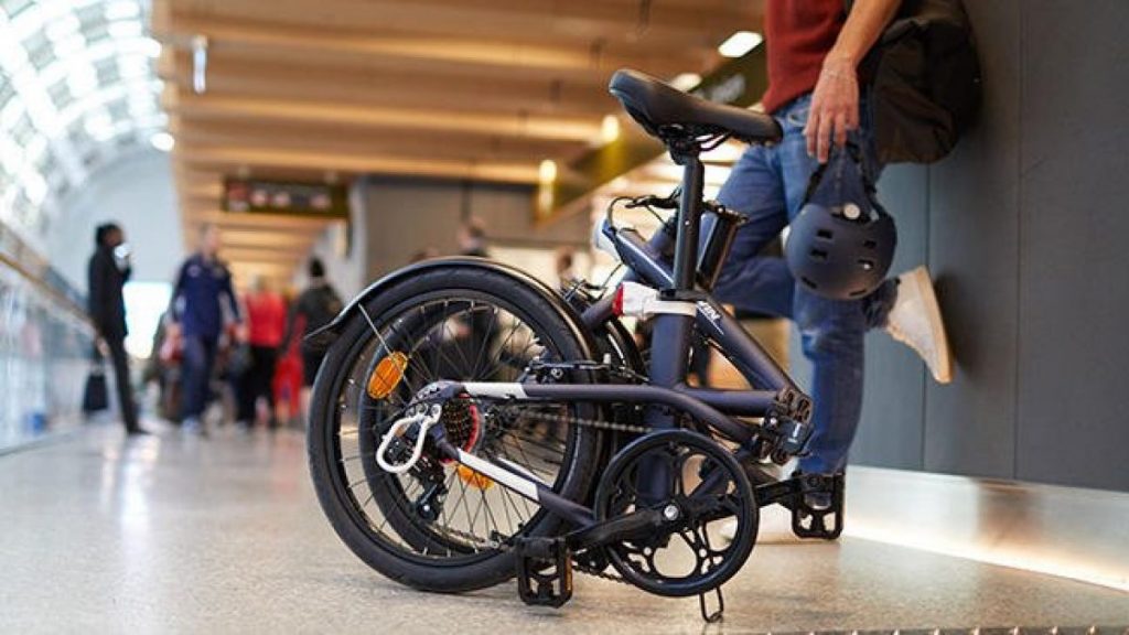 Mini bici eléctrica plegable Lixada