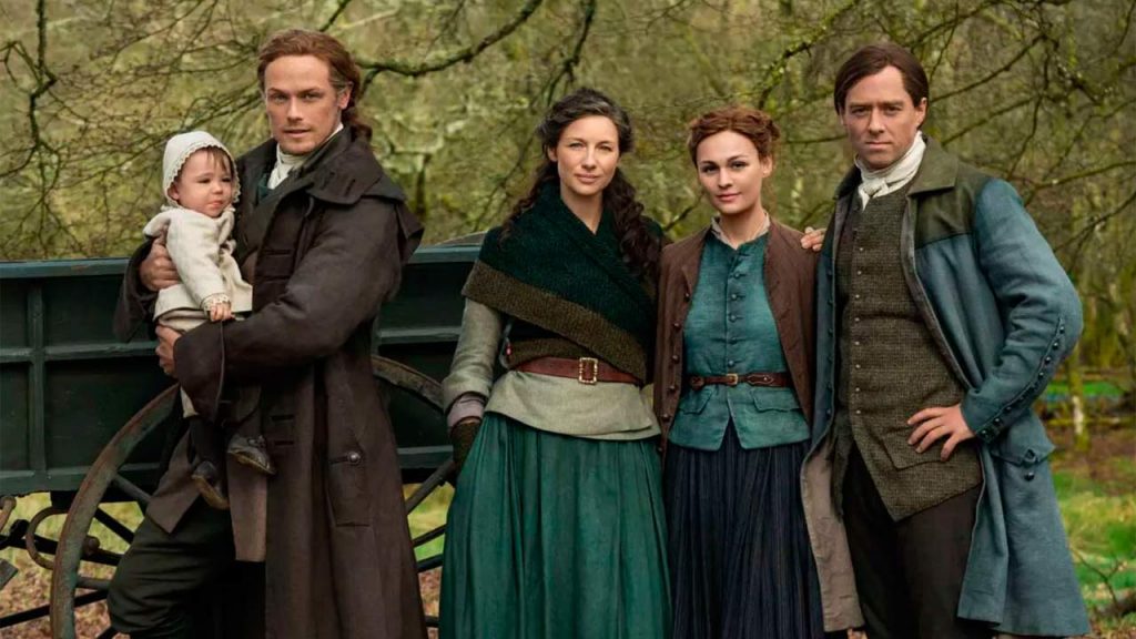 ¿Quiénes son los protagonistas de Outlander?