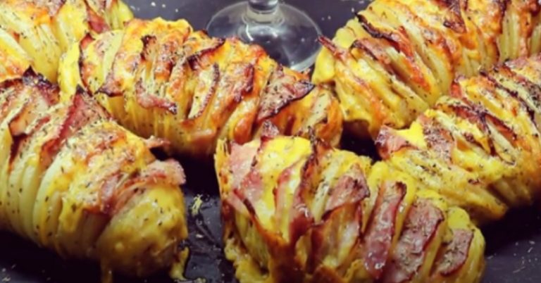 Patatas Hasselback: así debes partirlas para que no se quemen
