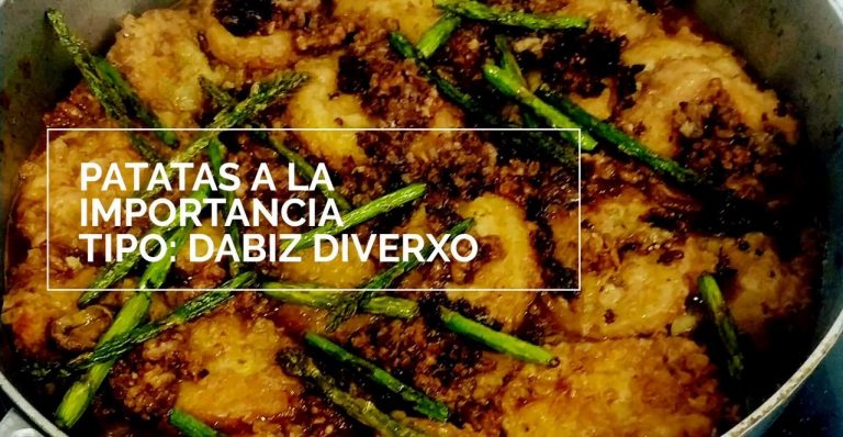 Patatas a la importancia: así versiona Dabiz Muñoz la receta más típica