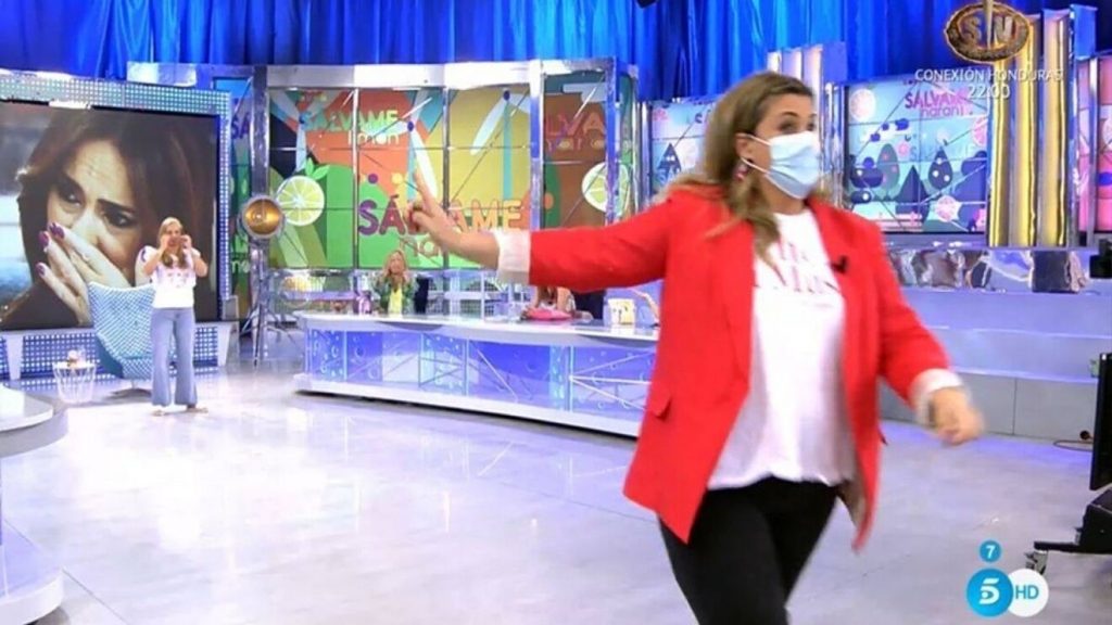 Rocío Carrasco en el tapete