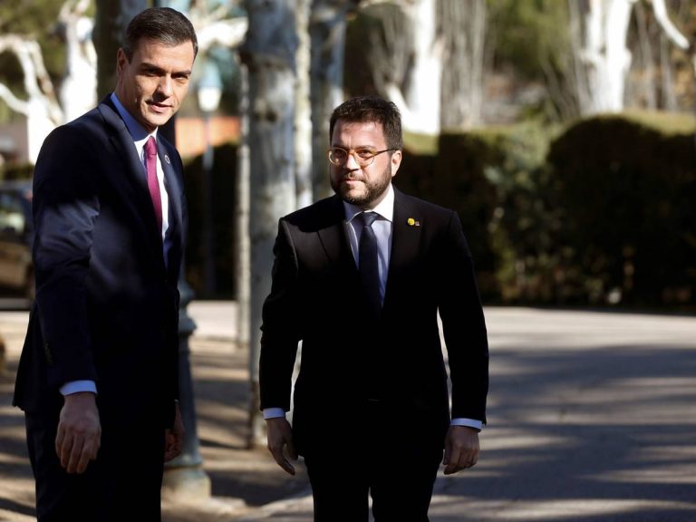 Sánchez y Aragonés reactivan este martes el diálogo sobre Cataluña