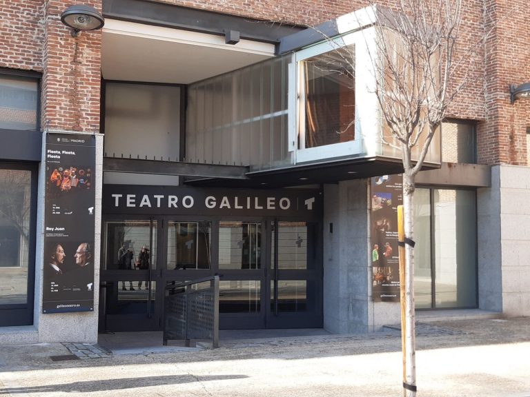 El teatro del centro cultural Galileo de Madrid es desde hoy el Teatro Quique San Francisco