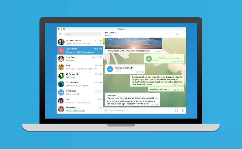 Cómo enviar archivos de tu móvil al PC 41 Archivos del móvil a la PC usando Telegram
