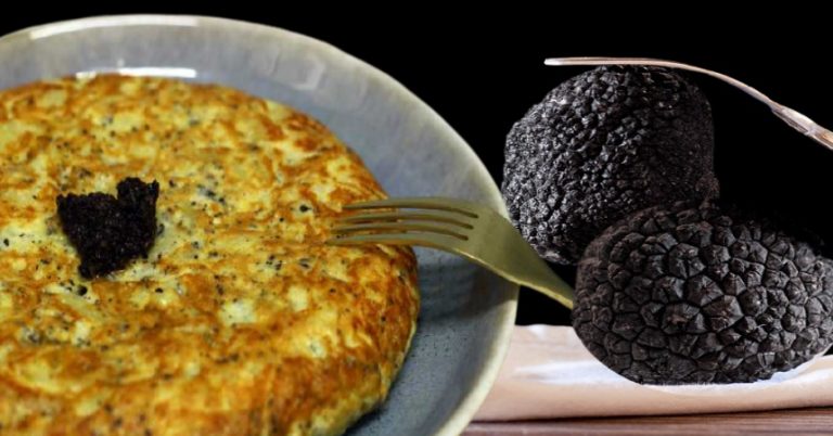 Tortilla de patatas trufada: esta es la cantidad de trufa que necesitas para hacerla irresistible