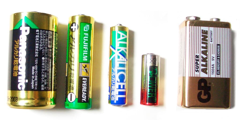 Clasificación de las pilas por contenido