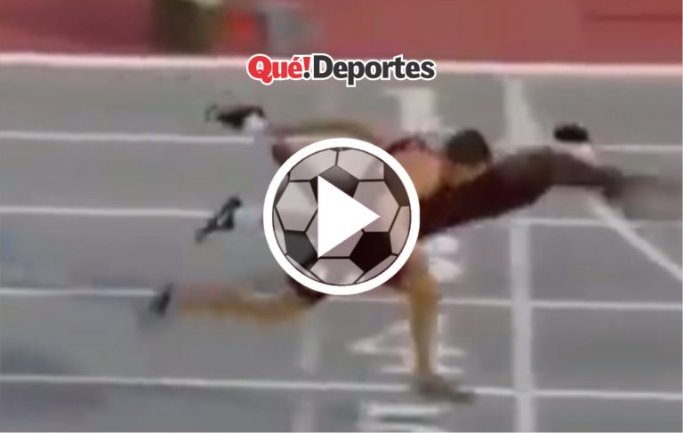 ¡Le ganó por una cabeza literal!