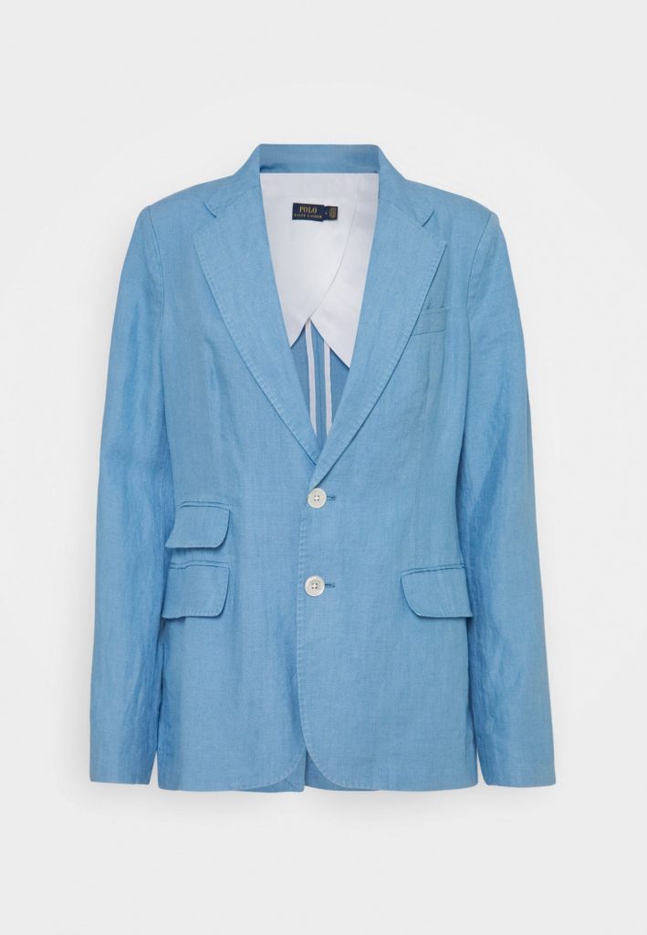 Blazer de Ralph Lauren rebajado a la mitad en Zalando.