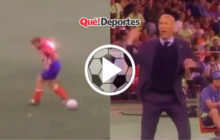 Cuando te crees crack y hasta Zidane te lo festeja