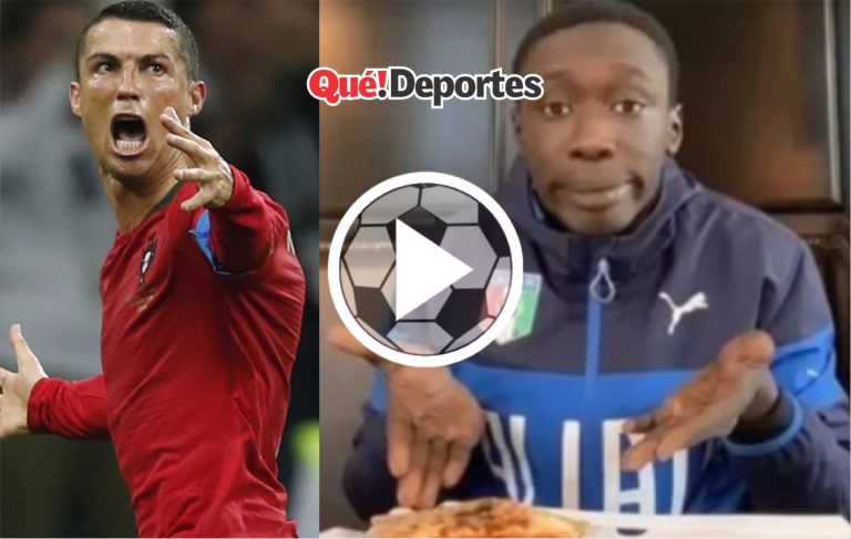 ¡Cristiano Ronaldo imita al meme del momento!