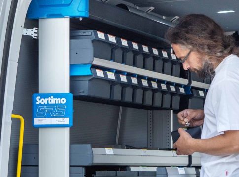 estantería para furgonetas