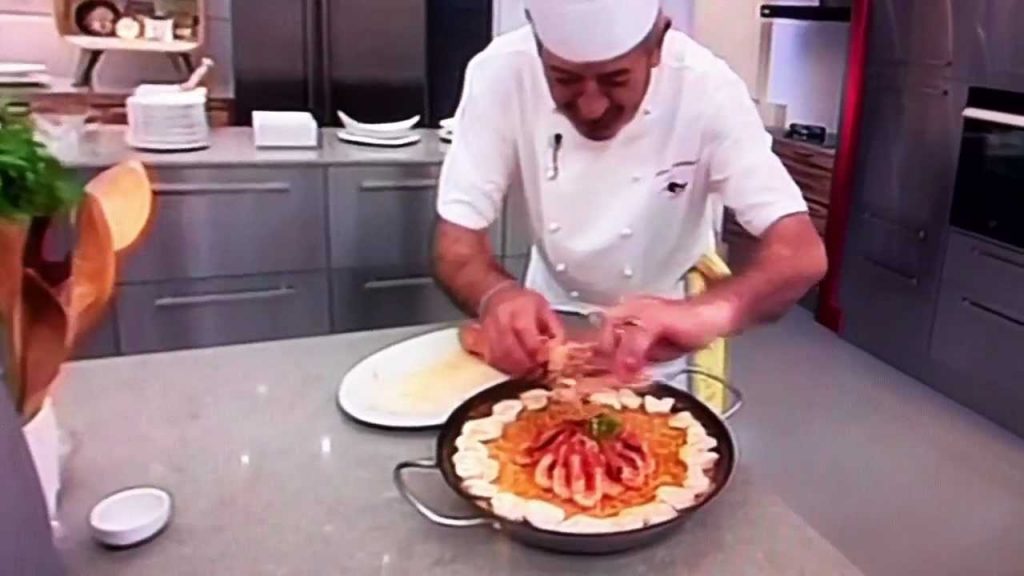 Este es el resultado final de la feideuá de Karlos Arguiñano.