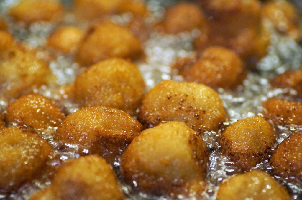 Freír en mucha cantidad