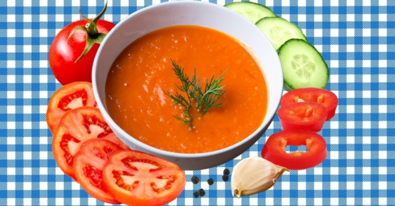 Gazpacho: ¿cómo está mejor, con o sin pepino?
