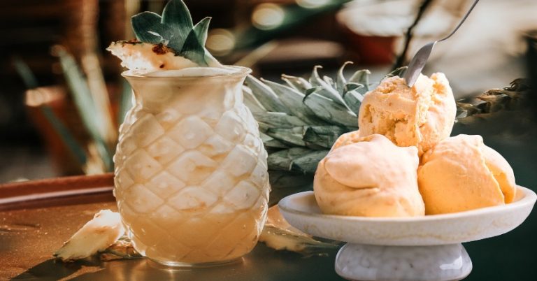 A la rica piña colada: cómo preparar un helado de piña y coco en casa