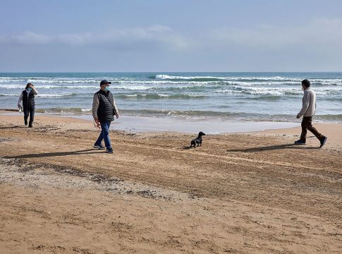 mascarilla en exteriores
