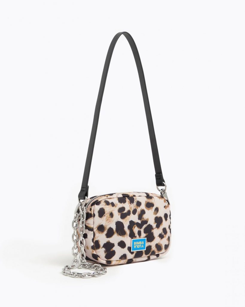 Bolsos pequeños de Bimba y Lola con animal print.