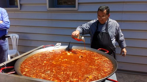 ingredientes paella horno