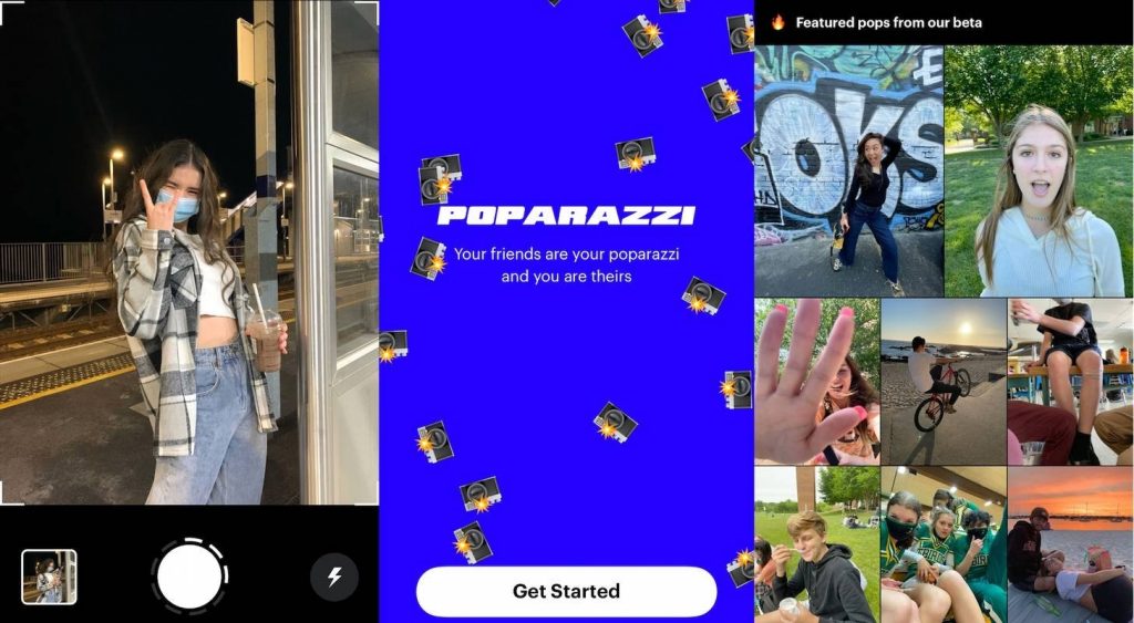 Así es Poparazzi, la red social 'antiselfies' 100 que es poparazzi