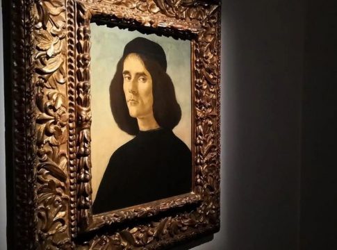 retrato de Michele Marullo de Botticelli