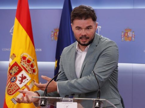 rufian ERC exige ahora a Sánchez que reforme el Código Penal