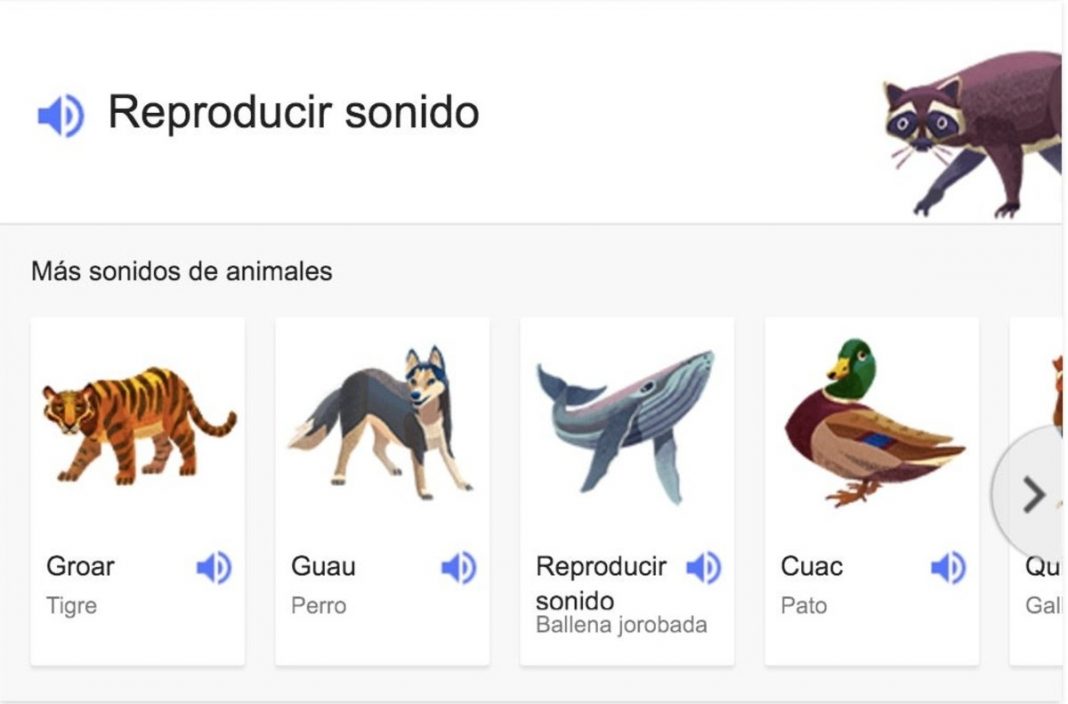 sonidos de animales
