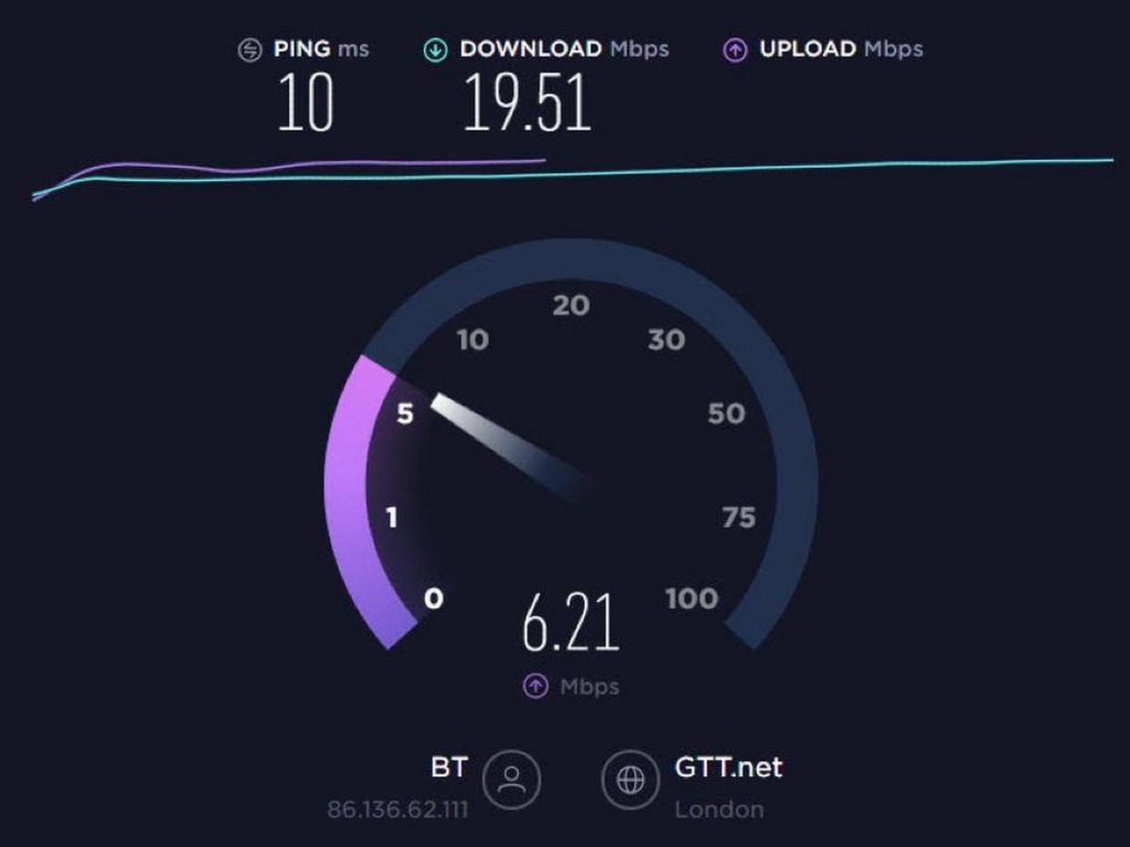 Test de velocidad: las mejores webs donde comprobar que tu compañía te da el Internet que pagas 146 speedtest