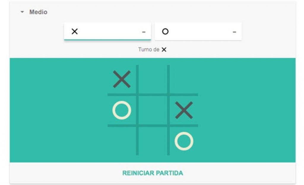 tres en raya de google