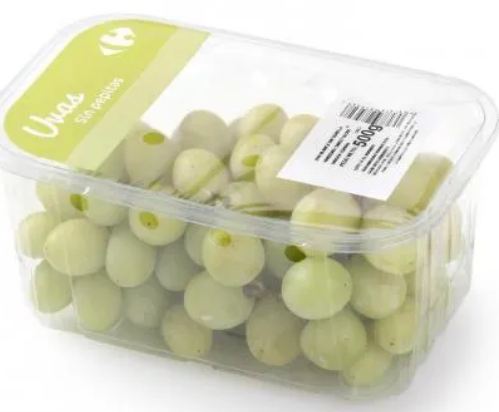 Uvas ricas y sin pepas de origen español