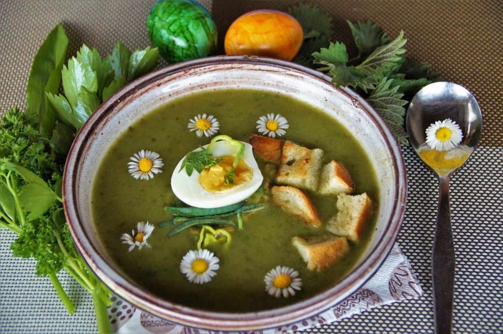 sopa de calabacín