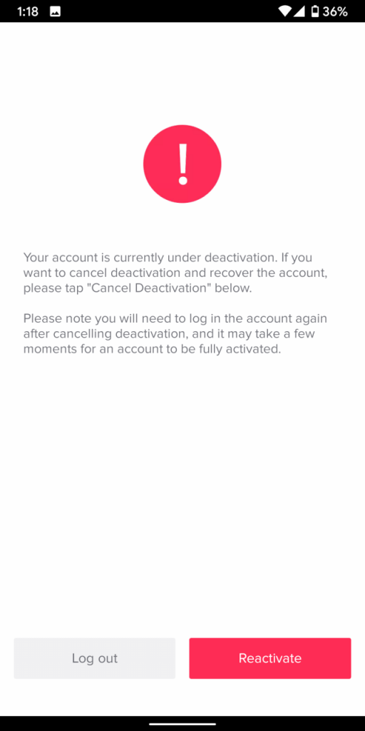 ¿Por qué TikTok suspendería una cuenta?