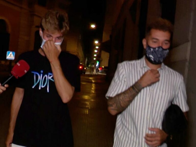 Omar Sánchez y Alejandro Albalá comparten confidencias en la noche madrileña