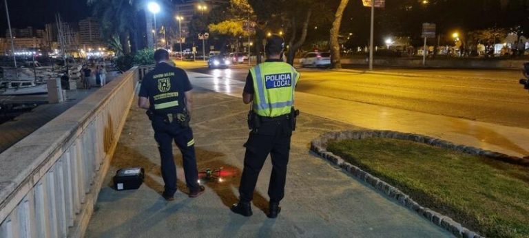 Levantadas 93 actas en Palma esta madrugada, la mayoría por incumplir la normativa COVID-19