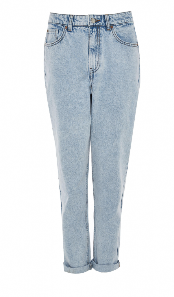 Vaqueros desteñidos de Primark.