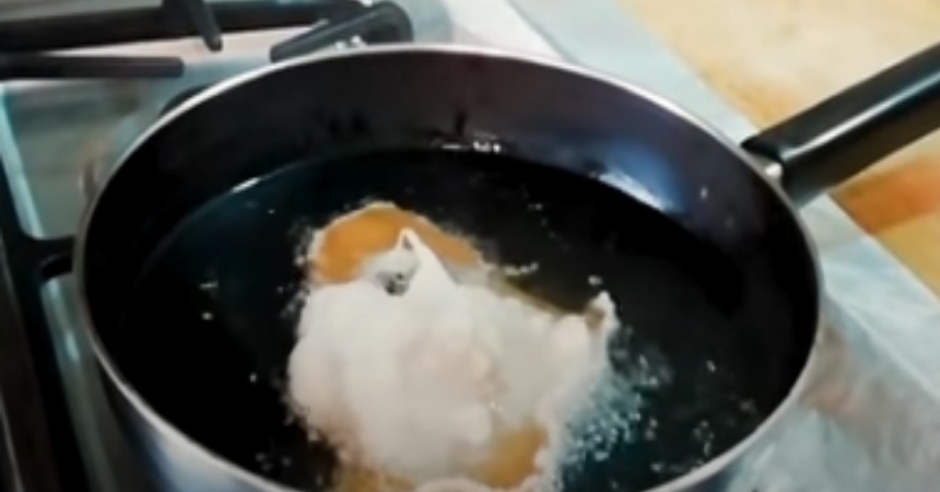 Chicharrones: el truco para hacerlos de harina 4 freir