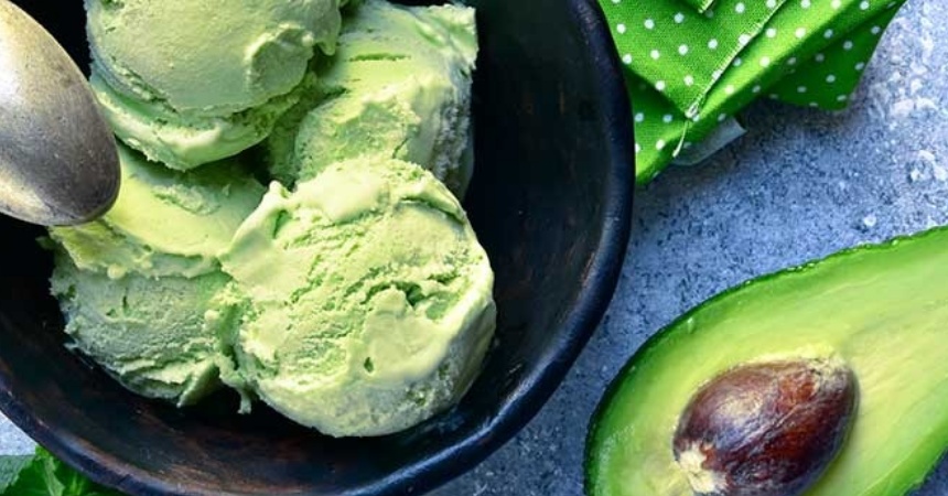 Cómo hacer un helado de aguacate que conserve todas sus propiedades