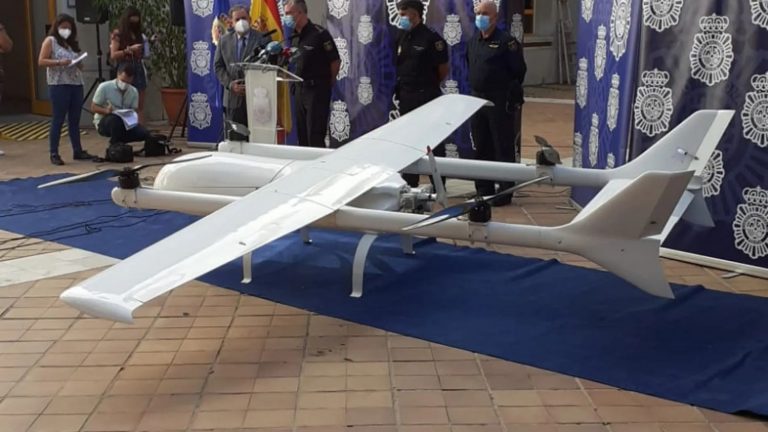 Intervenido un dron que transportaba droga entre Marruecos y España